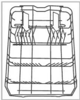 Hotpoint Ariston LSTB 6B019 EU - Cesto inferiore - 2