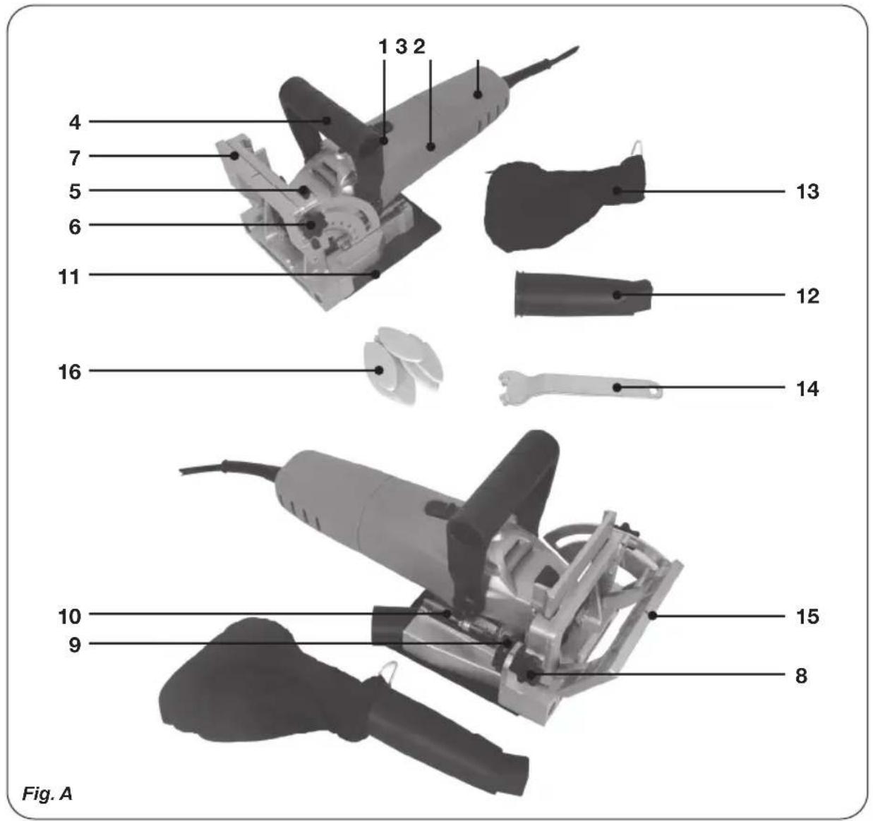 1 3 2 4 7 5 6 11 16 13 12 14 10 9 15 8 Fig. A