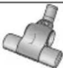 SAMSUNG VC08QVNDCRD/EG - Dekenborstel (optie) - 1