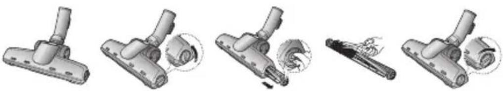 SAMSUNG VC08QVNDCRD/EG - Brosse spéciale poils d'animaux (en option) - 1