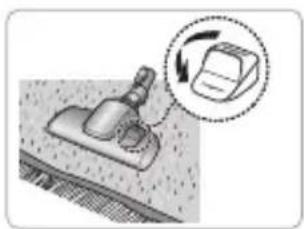 SAMSUNG VC08QVNDCRD/EG - Brosse 2 positions (en option) - 1