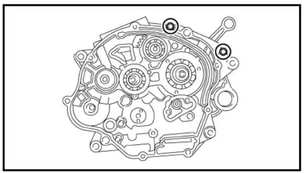 YAMAHA TT-R125E (2006) - CARTER-MOTEUR, VILEBREQUIN ET BALANCIER KURBELGEHÄUSE, KURBELWELLE UND AUSGLEICHSWELLE - 2