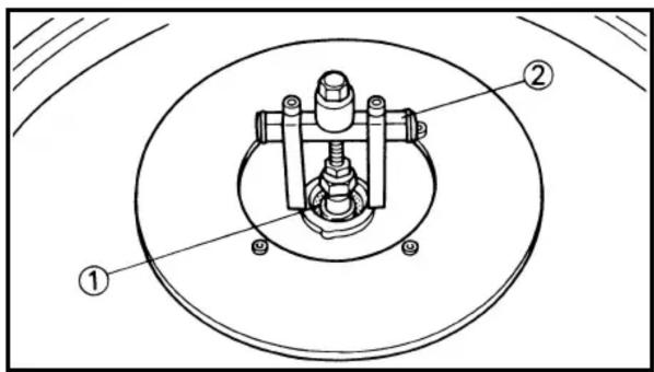 YAMAHA TT-R125E (2006) - FRONT WHEEL (TT-R125LW/TT-R125LWE) - 3
