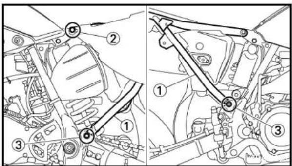YAMAHA YZ85 (2002) - HINWEIS: - 1