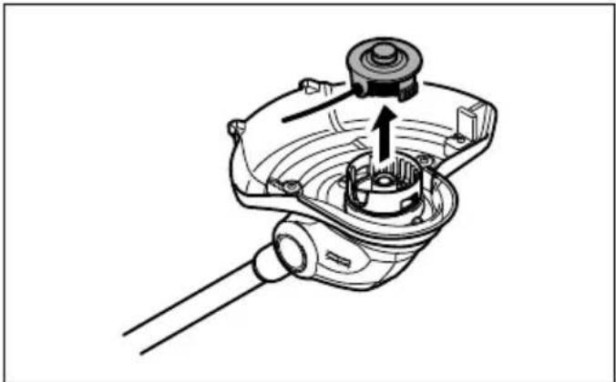 Mechanical component diagram showing a lever and gear assembly (no text or symbols)