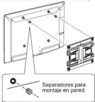 Separadores para montaje en pared