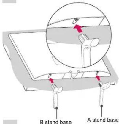 B stand base A stand base
