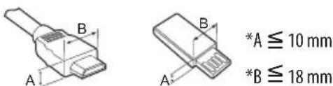 A B A B A *B ≤ 18 mm *B ≤ 10 mm