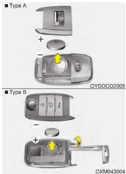 ■ Type A + - ■ Type B - + - OYDDCO2005 ■ OXM043004