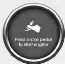 Press broke pedal to start engine