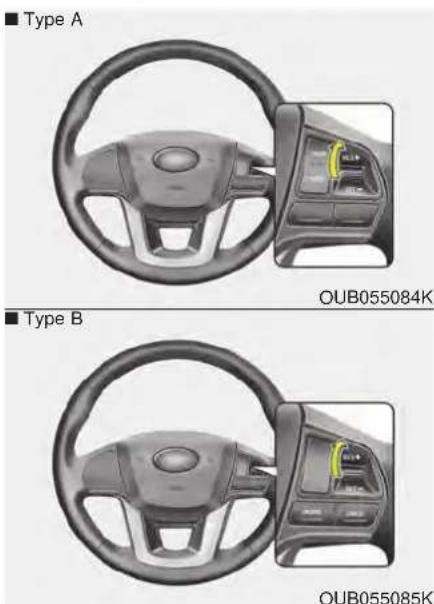 KIA Rio (2016) - To cancel cruise control, do one of the following: - 1