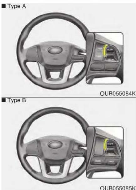 KIA Rio (2016) - To set cruise control speed: - 3