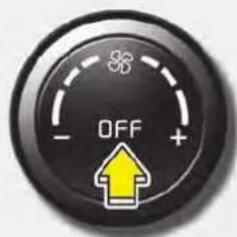 - OFF + ↑
