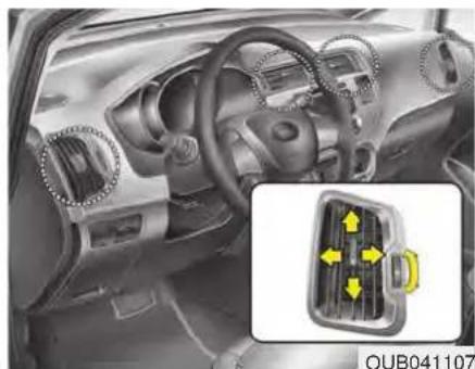KIA Rio (2016) - Mode selection - 7