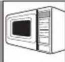 SHARP R-622STWE - AUTOMENYTABELL - 1