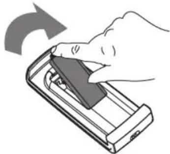 Illustration of a hand using a smartphone to press a device, with no visible text or symbols