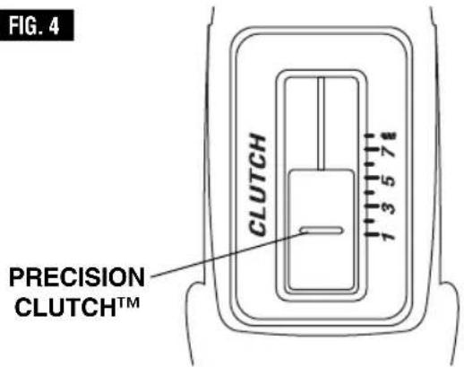 FIG. 4 CLUTCH PRECISION CLUTCH™