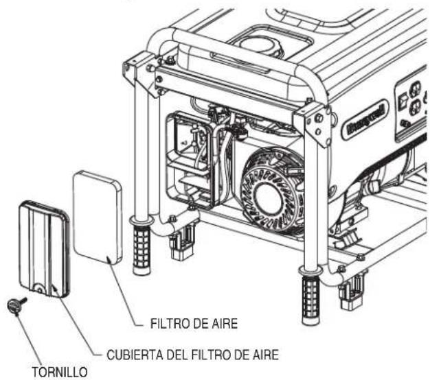 FILTRO DE AIRE CUBIERTA DEL FILTRO DE AIRE TORNILLO
