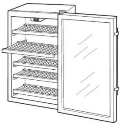 GE GVS04BDWSS - Estantes de madera - 1