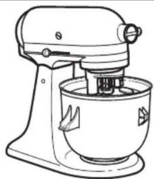 KITCHENAID KICA0WH - Attaching the drive assembly for Tilt-Head Mixers - 8