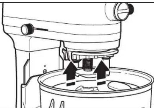 KITCHENAID KICA0WH - Conectar el ensamble de la transmisión para la batidora de tazón separable - 7