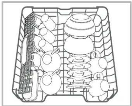 INDESIT DFG 26B1 EU - Panier inférieur - 4