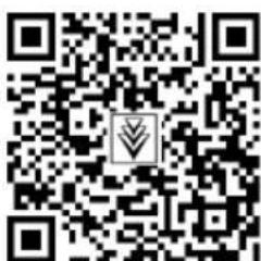 QR code image with a central logo, likely linking to a digital resource or website.