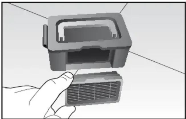 ARIETE Pro Evolution 2713 - ATTENZIONE: lavare il filtro HEPA ogni 15-30 giorni e sostituirlo ogni 6 mesi. - 1