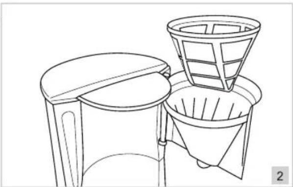 BESTRON ACM901T - OPERATION - Brewing coffee - 1