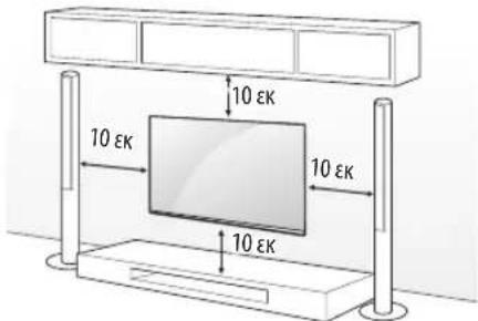 LG 49UF7729 - Επιτοίχια τοποθέτηση - 1