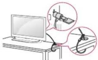 LG 49UF7729 - Utilisation du système de sécurité Kensington - 1
