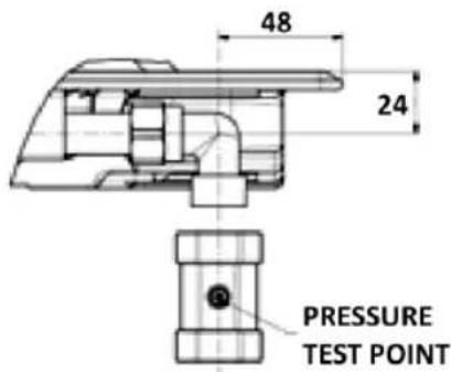 48 24 PRESSURE TEST POINT