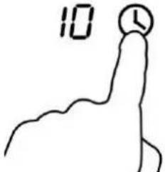 Exquisit EKI1.5 - a) Using the Timer as a Minute Minder - 1