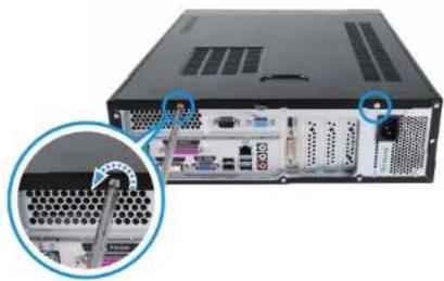 SAMSUNG DM300S3B-D37 - 컴퓨터 덮개 열기 - 1