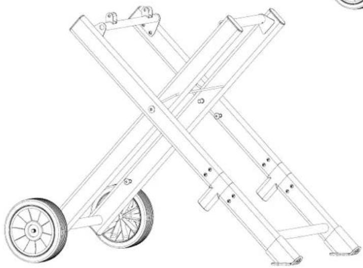 CUISINART BQ400E - Assemblage des pieds - 2
