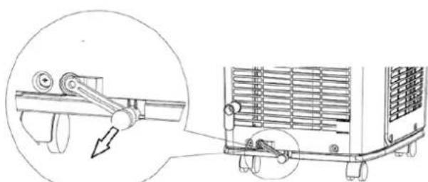 QLIMA P426 - Montaggio del tubo di scarico con il relativo supporto. - 1