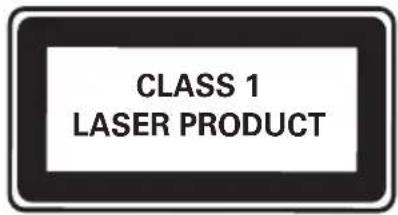 CLASS 1 LASER PRODUCT