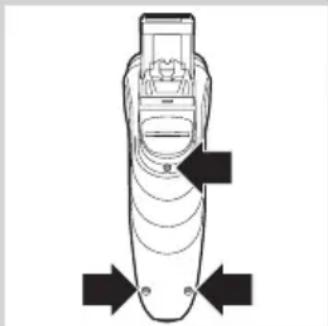 PHILIPS SHAVER Series 3000 HQ6986 - 충전식 배터리를 분리하는 방법 - 1