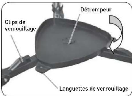 Clips de verrouillage Détrompeur Languettes de verrouillage