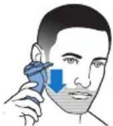 PHILIPS SHAVER Series 3000 S3120 - Trimming (S3540, S3530, S3520, S3510 only) - 2
