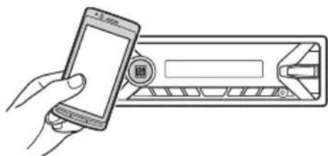 SONY DSX-A500BD - Connessione di uno smartphone mediante un solo tocco (NFC) - 1
