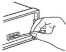 SONY DSX-A500BD - Pulizia dei connettori - 1