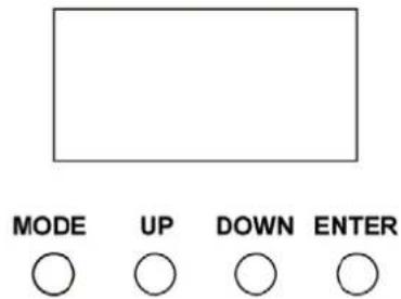 MODE UP DOWN ENTER