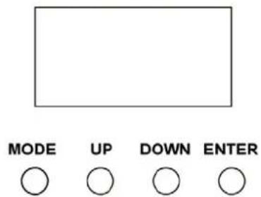 MODE UP DOWN ENTER