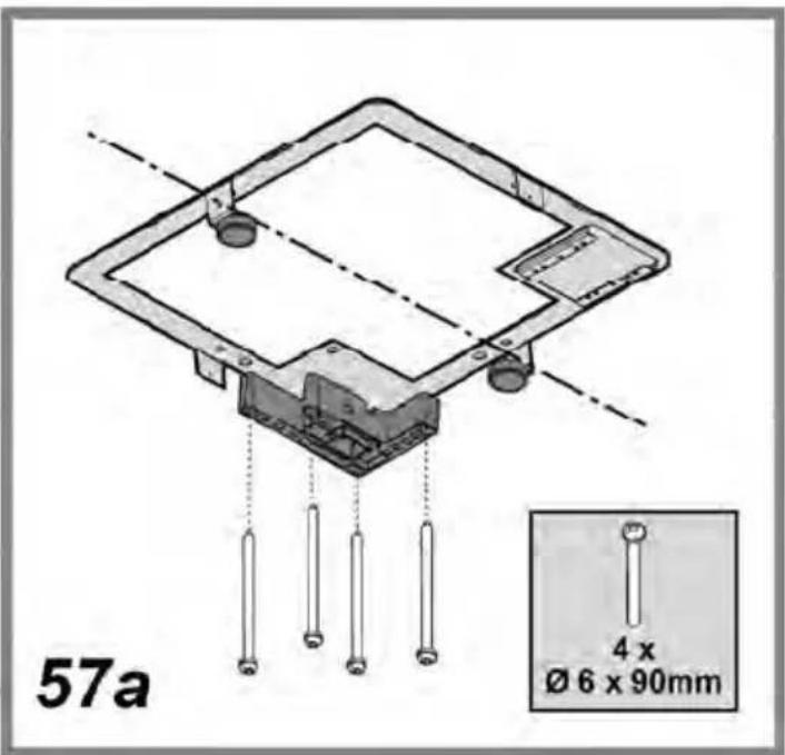 57a 4 x Ø 6 x 90mm