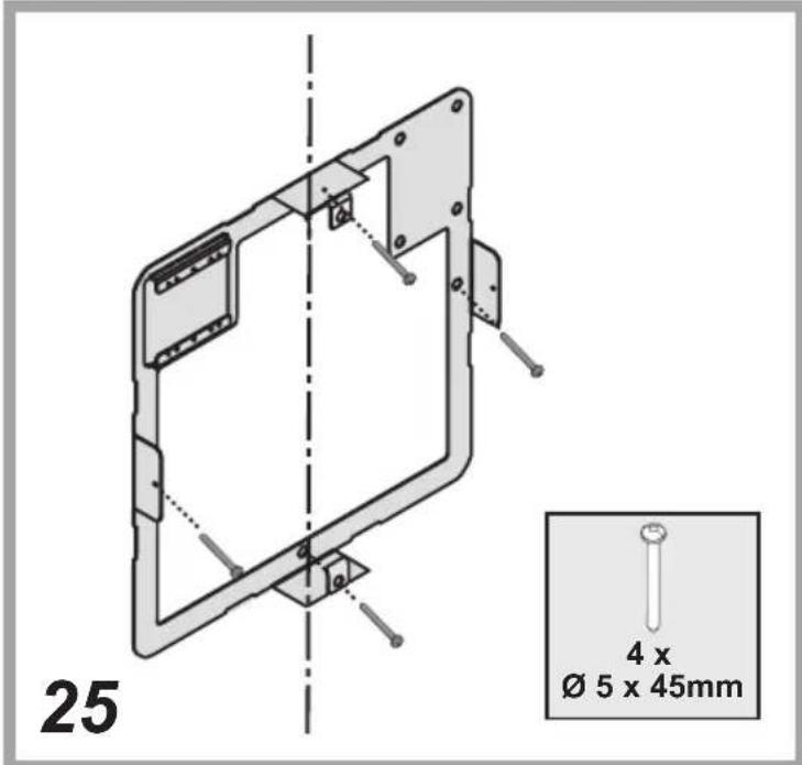 25 4 x Ø 5 x 45mm