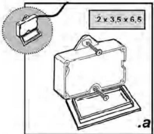 2 x 3.5 x 6.5 a