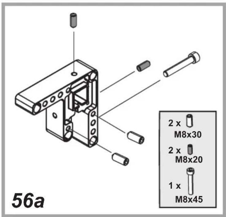 56a 2 x M8x30 2 x M8x20 1 x M8x45