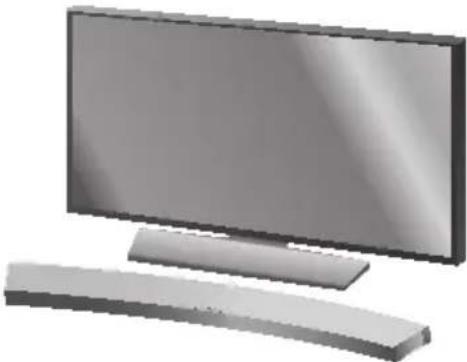 SAMSUNG HW-J6001R - INSTALAR O SOUNDBAR COMO UMA UNIDADE SEM APOIO - 1