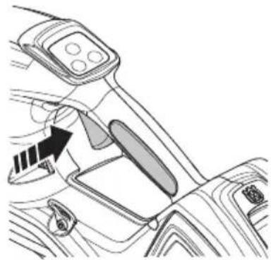 HUSQVARNA 536LiBX - Throttle trigger - 1